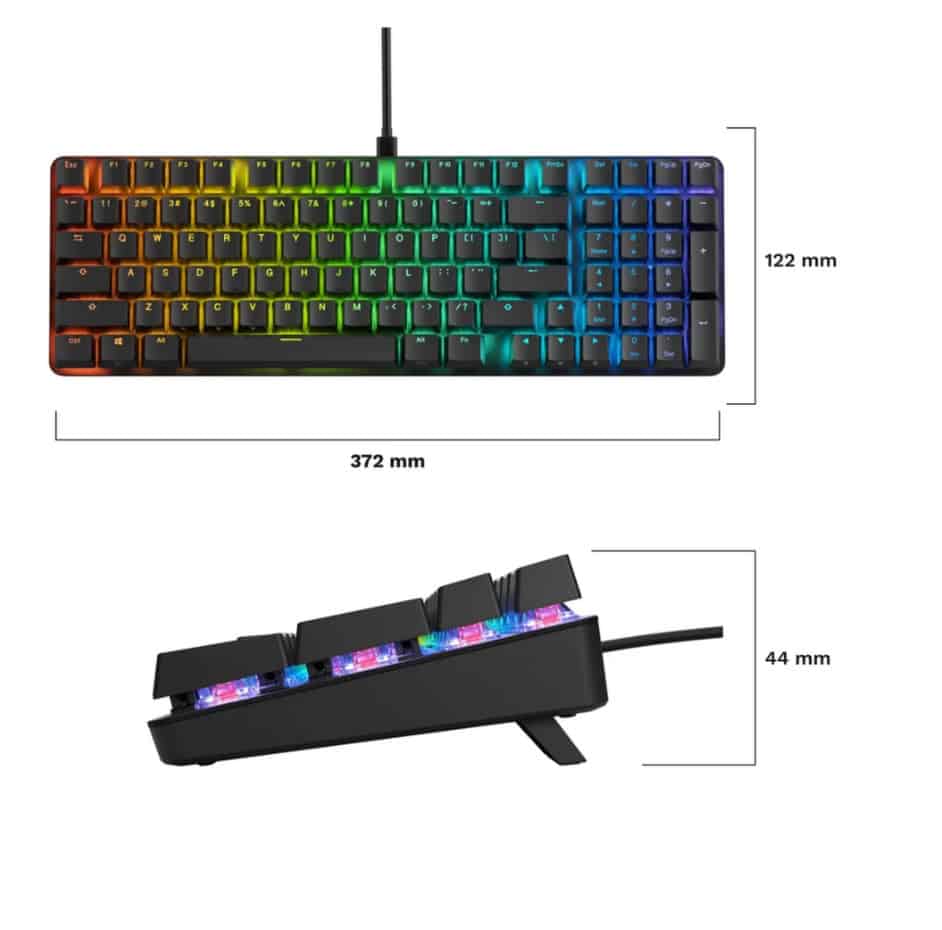 Glorious GMMK Eternal : le clavier compact 96% avec pavé numérique