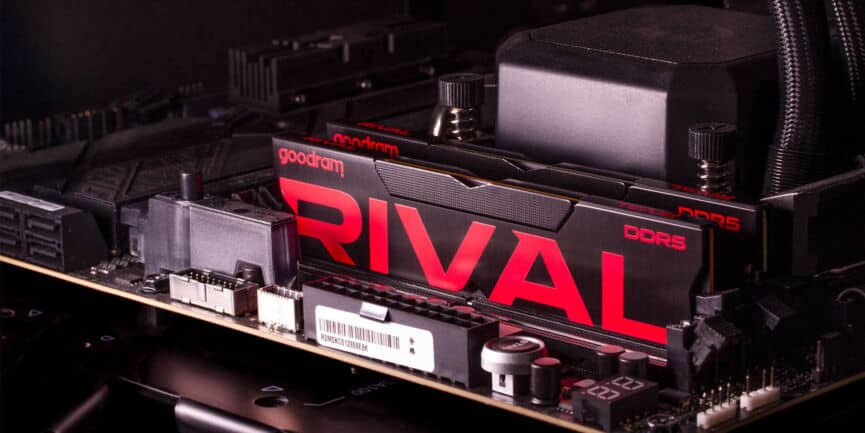 Goodram RIVAL Charge : une nouvelle gamme de RAM DDR5 taillée pour le gaming