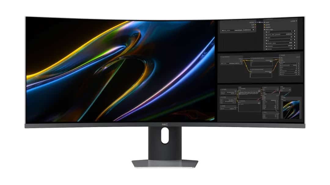 HKC Tianqi 43H180C : le moniteur ultrawide 24:9 courbé de 43,8 pouces