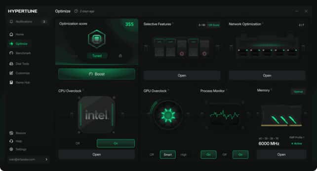 Hypertune : l'overclocking automatisé soutenu par Intel