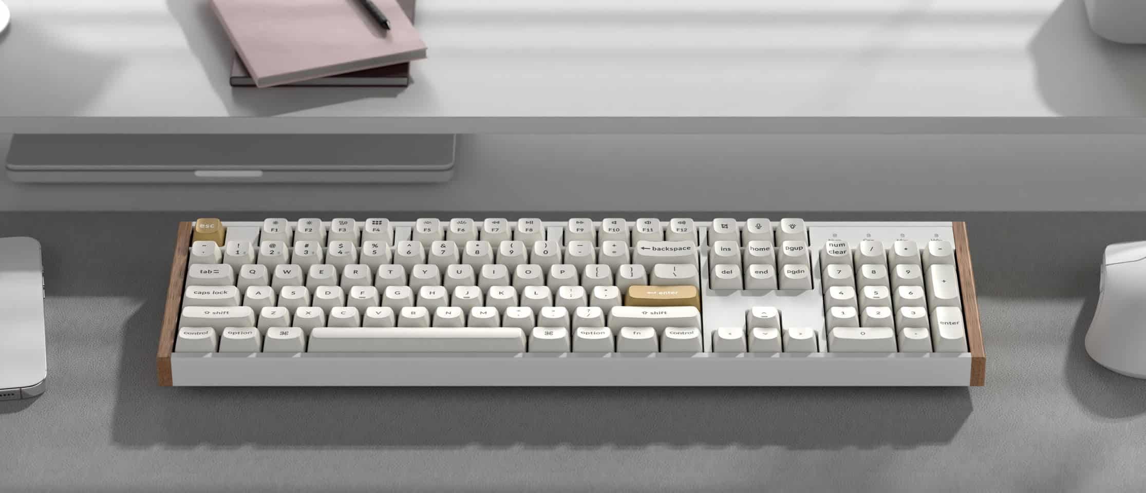 Keychron K4 HE et K10 HE passent aux switches magnétiques N-pole