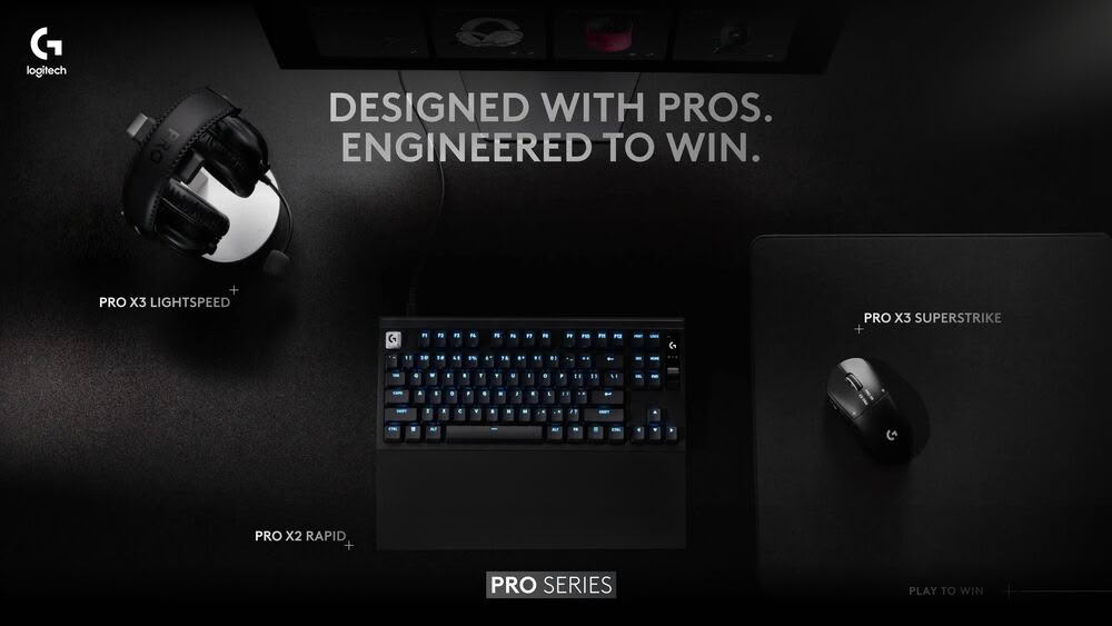 Logitech G célèbre 10 ans de PRO avec quatre nouveaux produits compétitifs