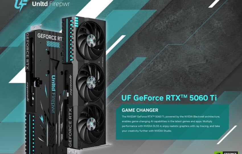 Manli dévoile ses cartes RTX 5060 pour ses 30 ans