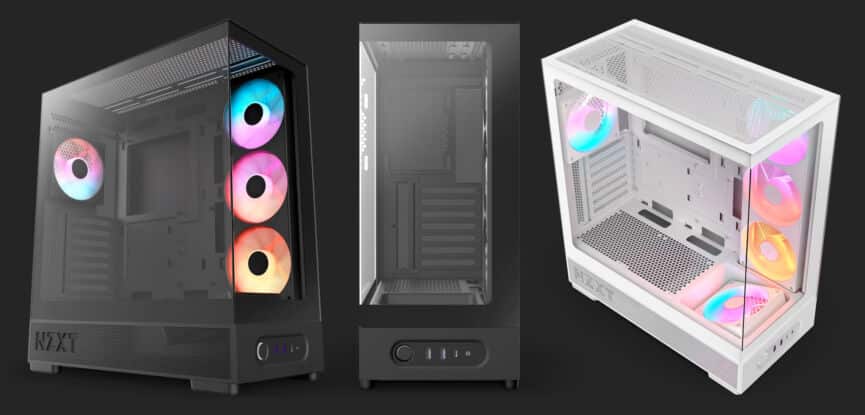 NZXT S5 RGB et sa version Deluxe : le retour de la série S en boîtiers ATX mid-tower