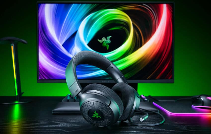 Razer Kraken V4 X Sensa HD Haptics Edition : le casque qui fait sentir le jeu