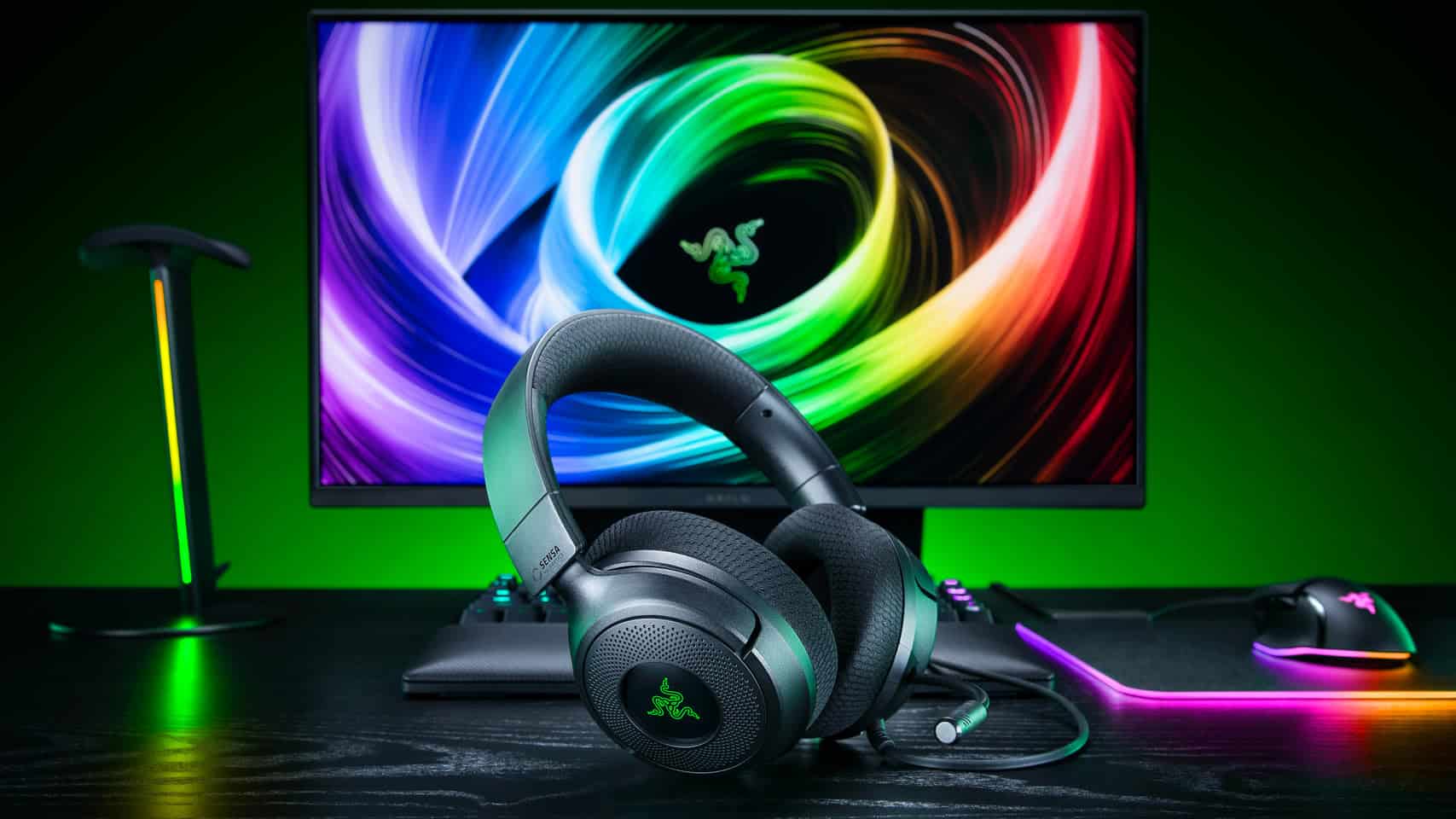 Razer Kraken V4 X Sensa HD Haptics Edition : le casque qui fait sentir le jeu