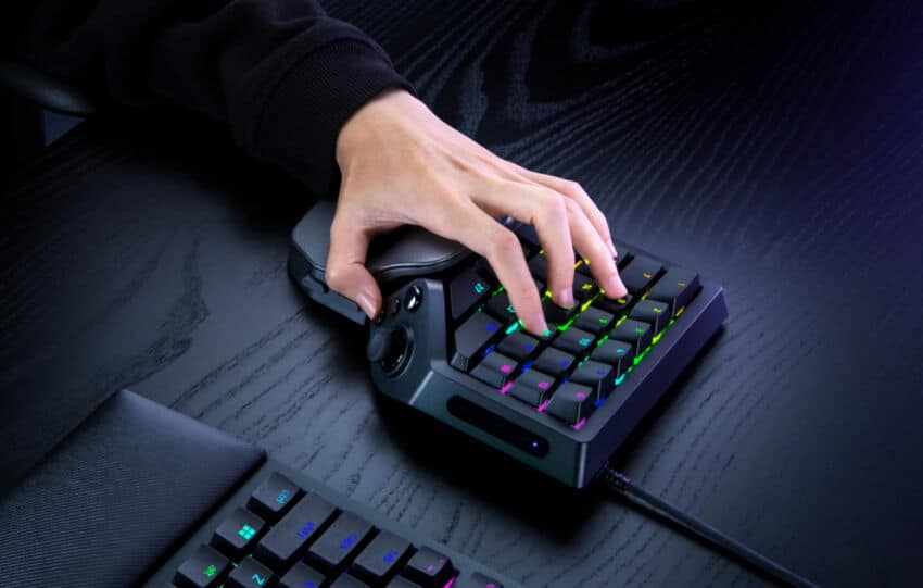 Razer Tartarus V2 Pro passe à l'optique analogique et 8000 Hz
