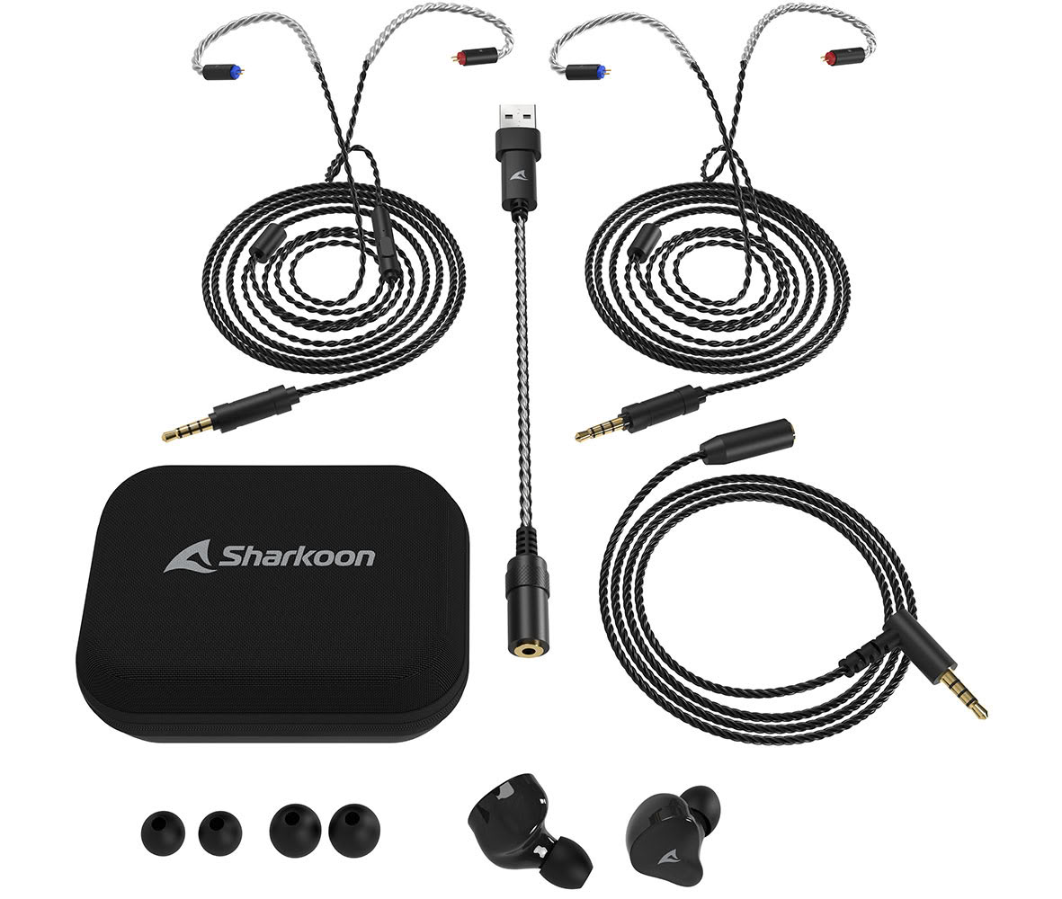 Sharkoon Stealthbite : des écouteurs intra-auriculaires gaming à 39,90 euros