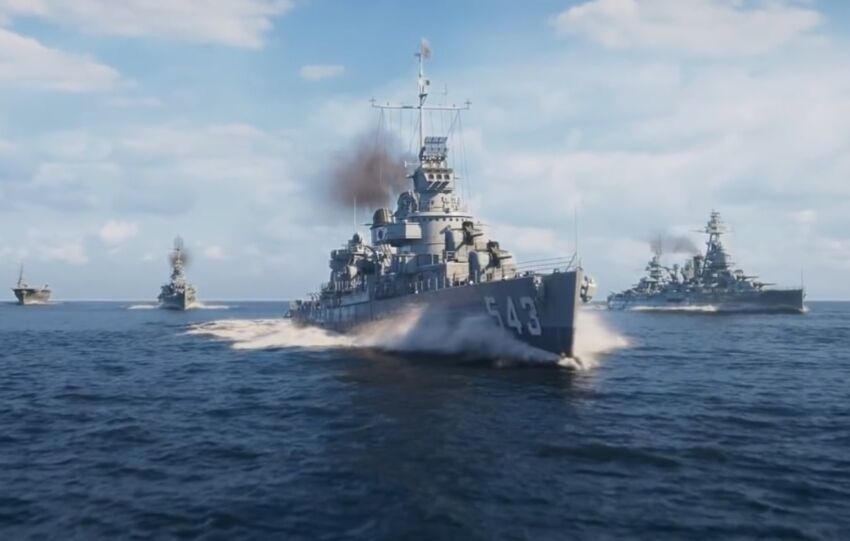 World of Warships : l'Ocean map se refait une météo avec l'Update 15.9