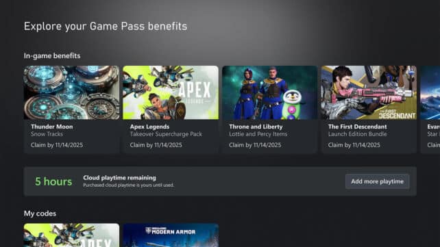 Xbox Cloud Gaming : des limites mensuelles imposées dès novembre 2026