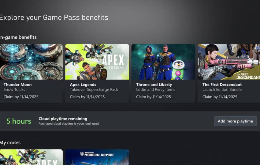 Xbox Cloud Gaming : des limites mensuelles imposées dès novembre 2026