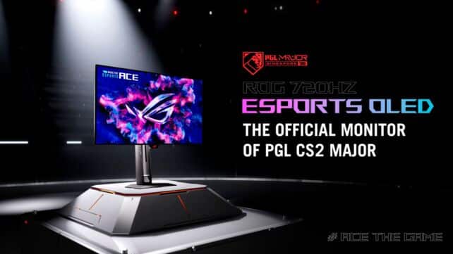 ASUS ROG lancent les moniteurs OLED 25 pouces PG259QWS et XG259QWPG Ace