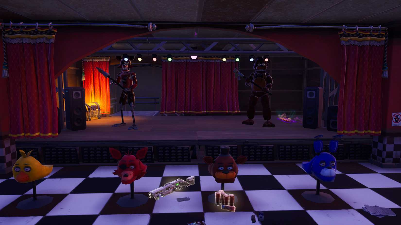 Freddy Fazbear's Pizzeria arrive dans Fortnite