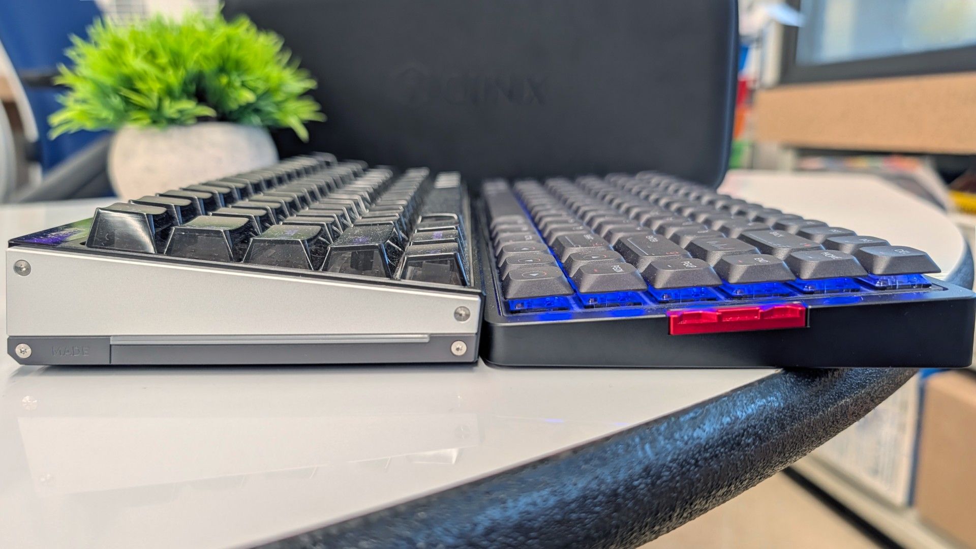 IQUNIX MQ80 : le clavier mécanique low profile en aluminium