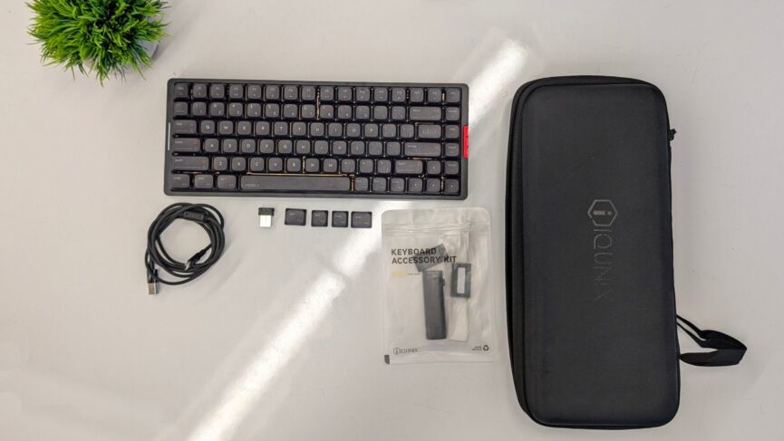 IQUNIX MQ80 : le clavier mécanique low profile en aluminium