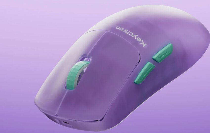 Keychron G6 HE : la souris gaming sans fil Hall effect en précommande