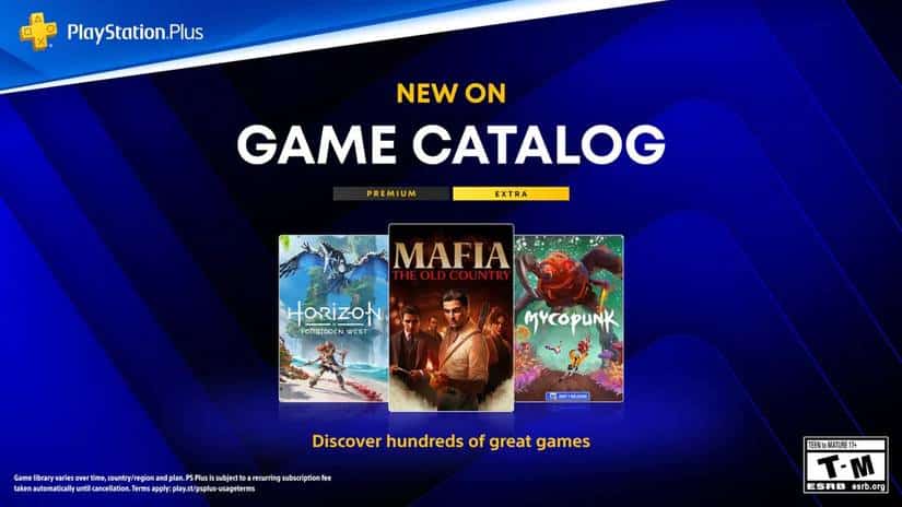 PlayStation Plus octobre 2026 : Mafia et Horizon Forbidden West
