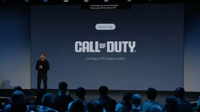 RTX Spark : des centaines de jeux au lancement, sauf Call of Duty