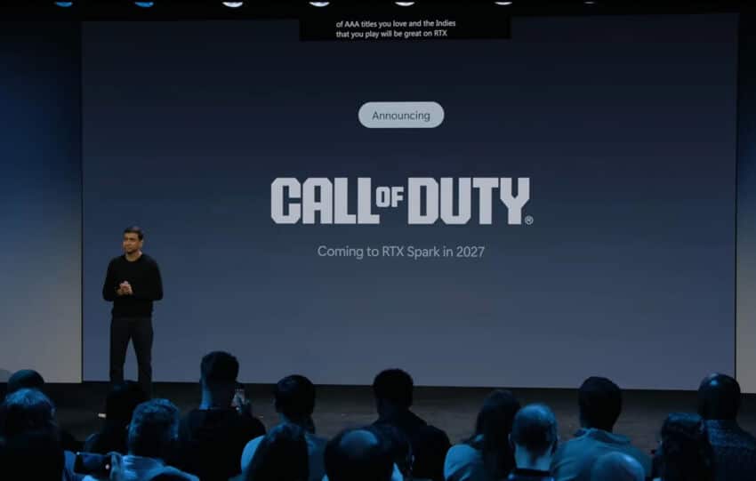 RTX Spark : des centaines de jeux au lancement, sauf Call of Duty
