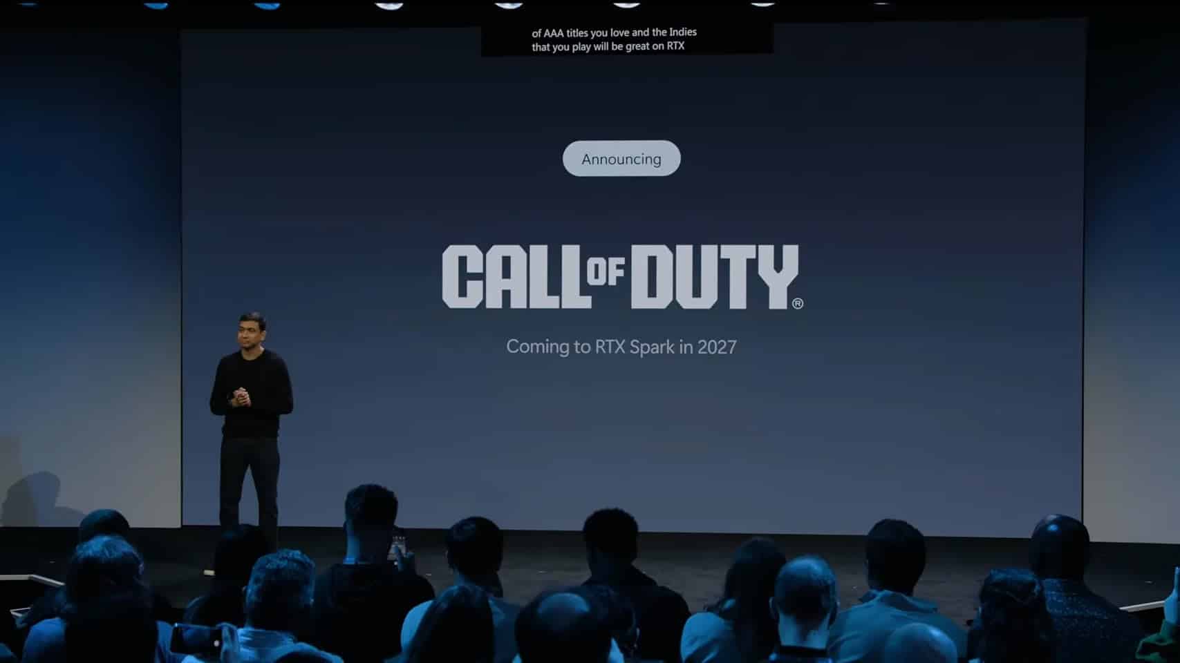 RTX Spark : des centaines de jeux au lancement, sauf Call of Duty