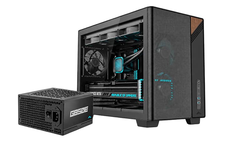 SAMA S32 Wood : un boîtier compact livré avec son alimentation Gold