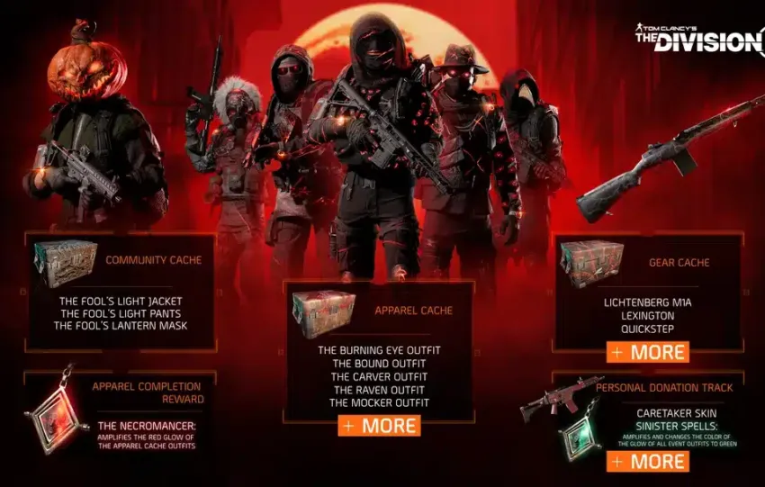 The Division 2 : le patch TUY8S3.2 lance l'événement Red Moon Unleashed