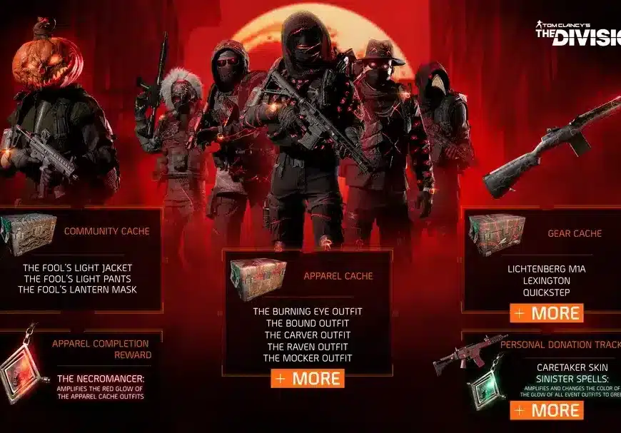 The Division 2 : le patch TUY8S3.2 lance l'événement Red Moon Unleashed