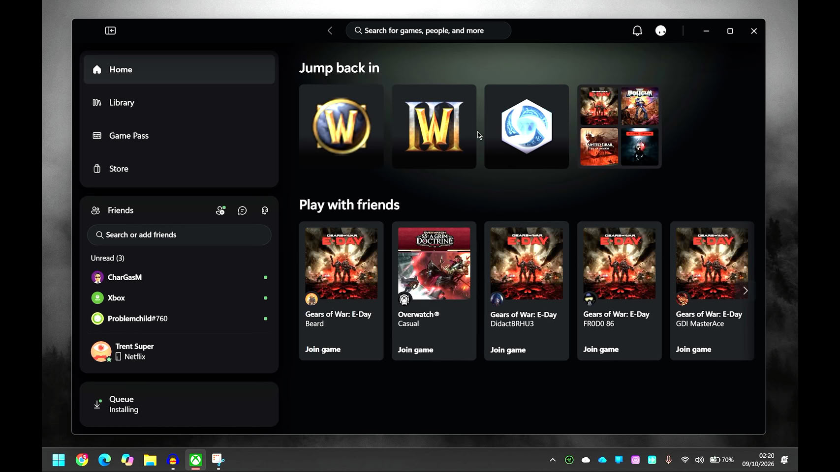 Xbox PC : Microsoft teste Garrison, une application bien plus rapide