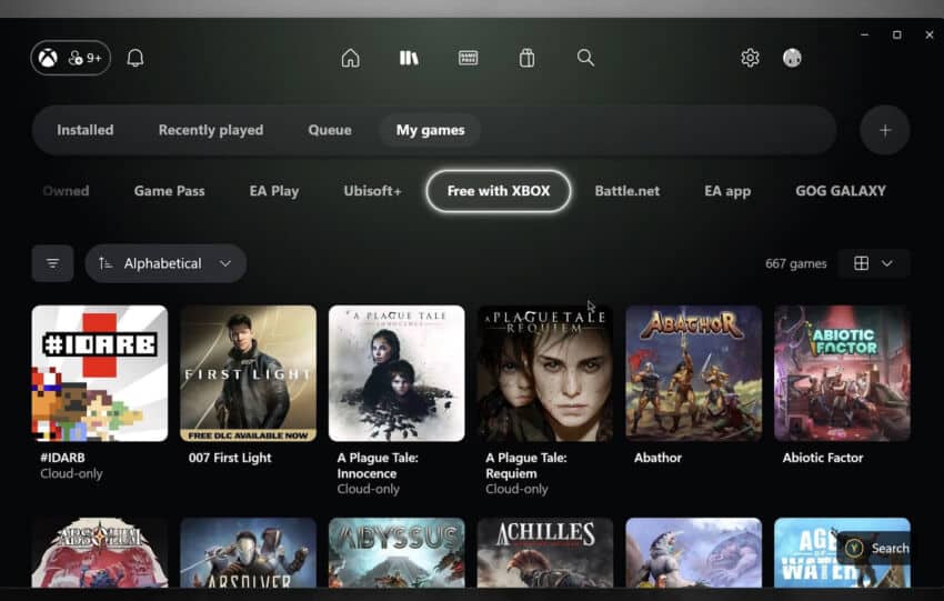 Xbox PC : Microsoft teste Garrison, une application bien plus rapide