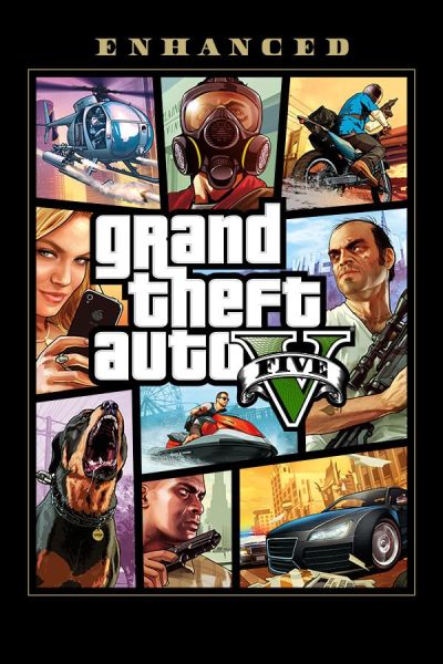 Jaquette de Grand Theft Auto V Version améliorée
